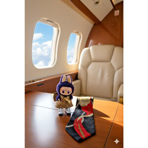 STEFANO ENRICI Vintage Multicolor Silk Tie 58 1/2"x4"